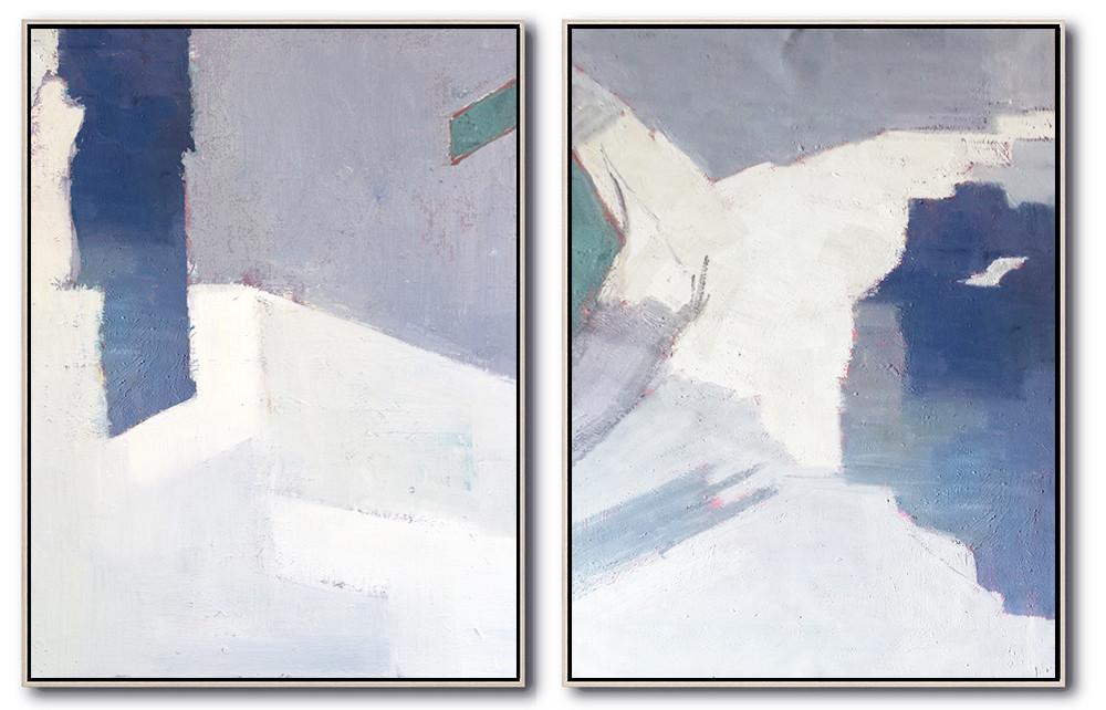 Set of 2 Contemporary Art #S106 - Click Image to Close